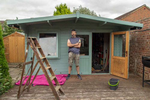 6 colour ideas for your garden shed