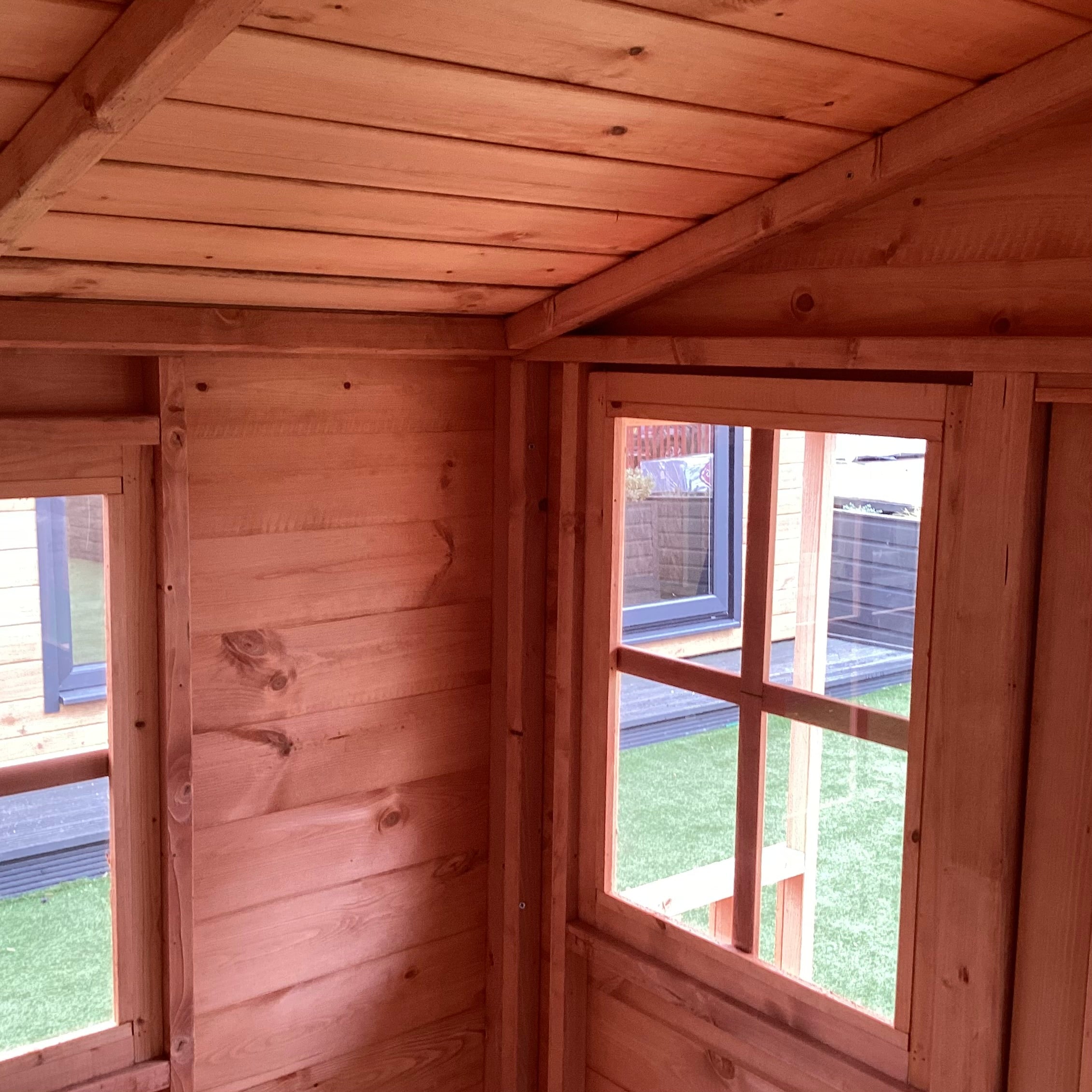 Ex-Demo - 7x5 Wendy house Verandah (7x7) – Atlas Sheds