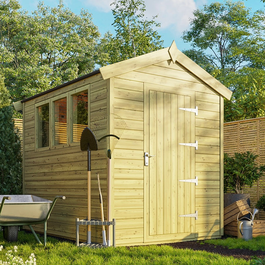 12x10-deluxe-apex-shed-7ft-tall-15mm-cladding-door-gable-right